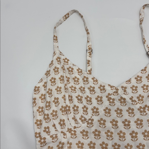 O’Neill Kalia V-Neck Smocked-Back Tank Top - Picture 3 of 6